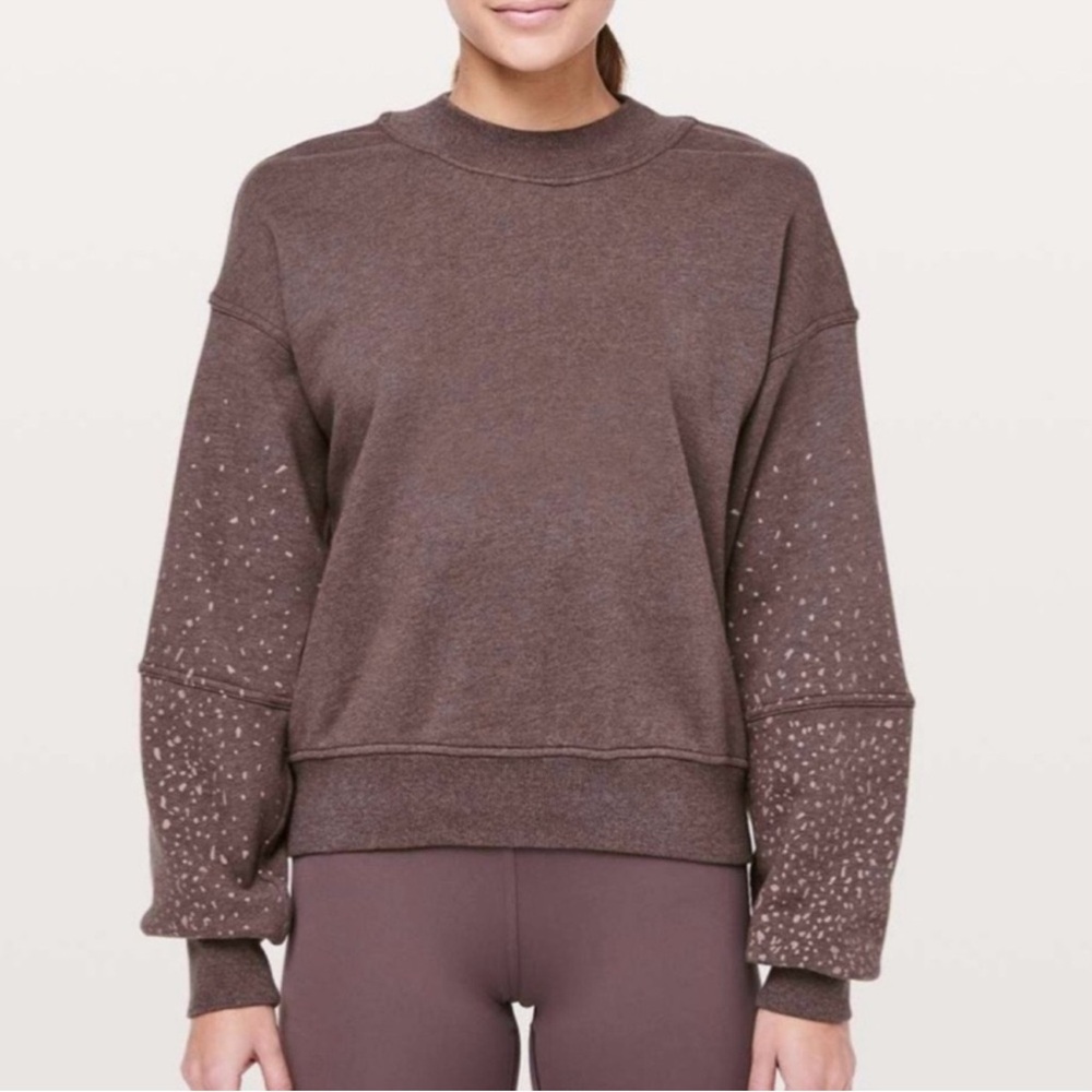Lululemon To the Beat sweatshirt x Soulcycle